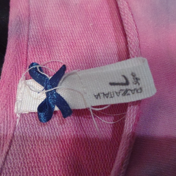 Tyedye street dancer off the shoulder sweatshirt hoodie women's large - Picture 2 of 3